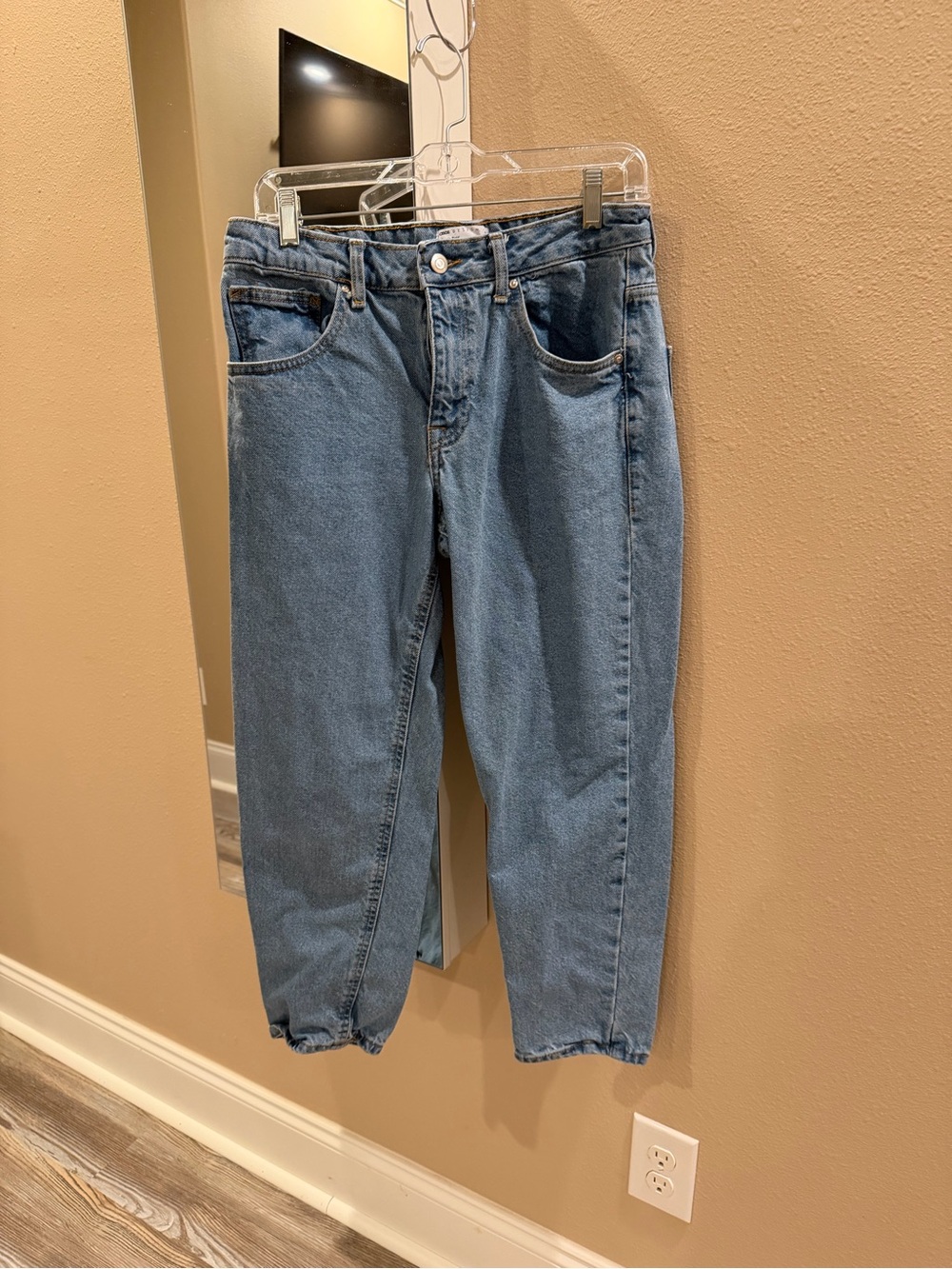 ASOS Light Blue Tapered Denim Pants